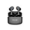 Auriculares inalámbricos - Ksix - Cancelación de ruido - Negro - USB-C - Alcance 10 m