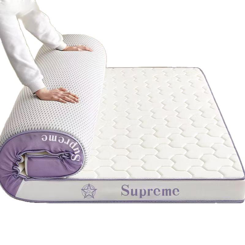 Latex Memory Foam Matratze Weiche Auflage für Studentenwohnheime - Faltbar, Einzelgröße