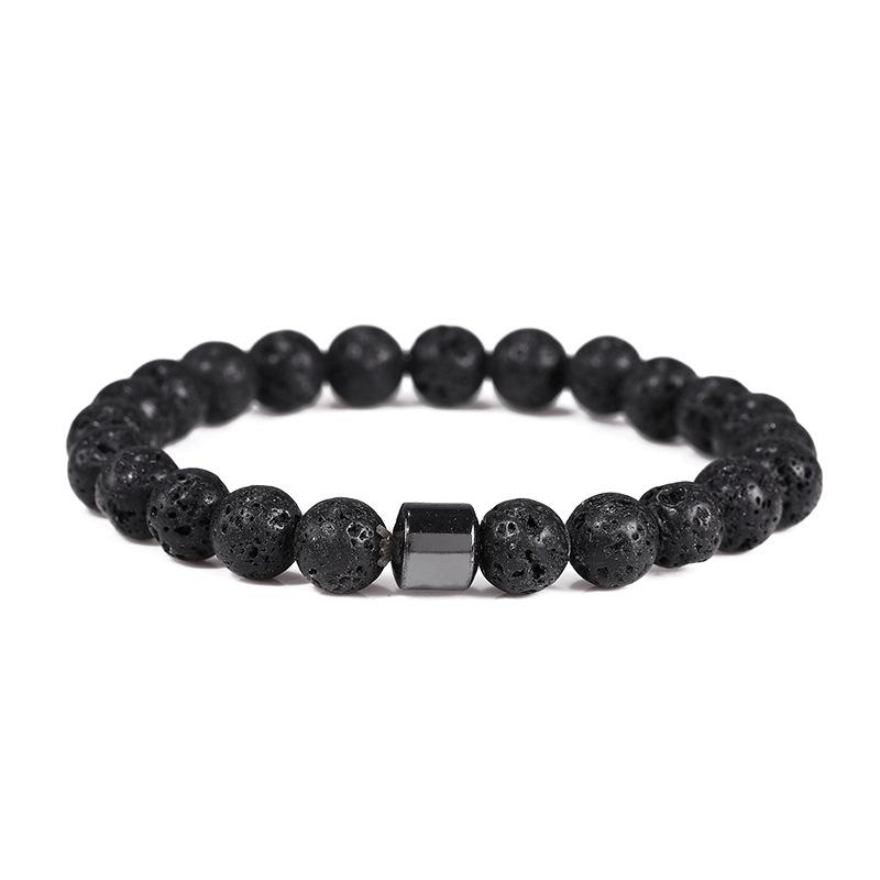 JYL TS Bracelet  Men's Beaded Mixed Design Enhances Grounding & Strength
