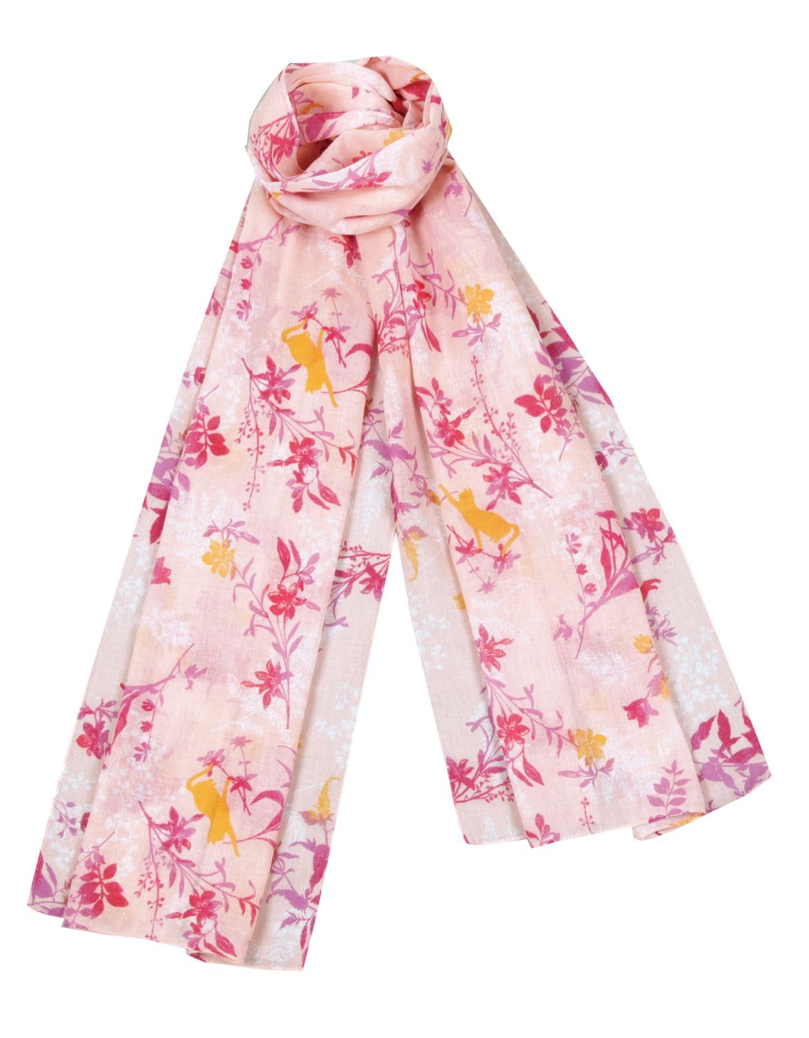 

Yamamoto Jin Shoten TOIRO Gauze Square, Cat Design, Pink, UV Protection [1930-A]