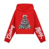 Kids Casual Fashion American Flag Printed Long Sleeve Hooded Sweatshirt