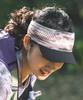 Oniji Running Sun Visor Elite C61 (Purple Tie-Dye)