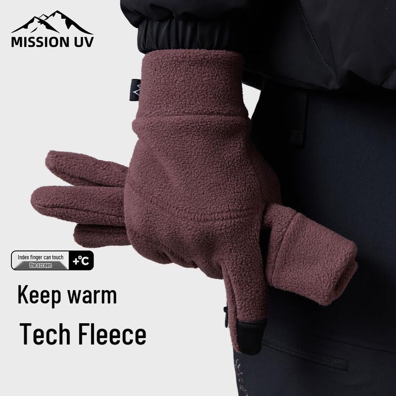 

MISSION Men s UV Thermal Touchscreen Winter Gloves