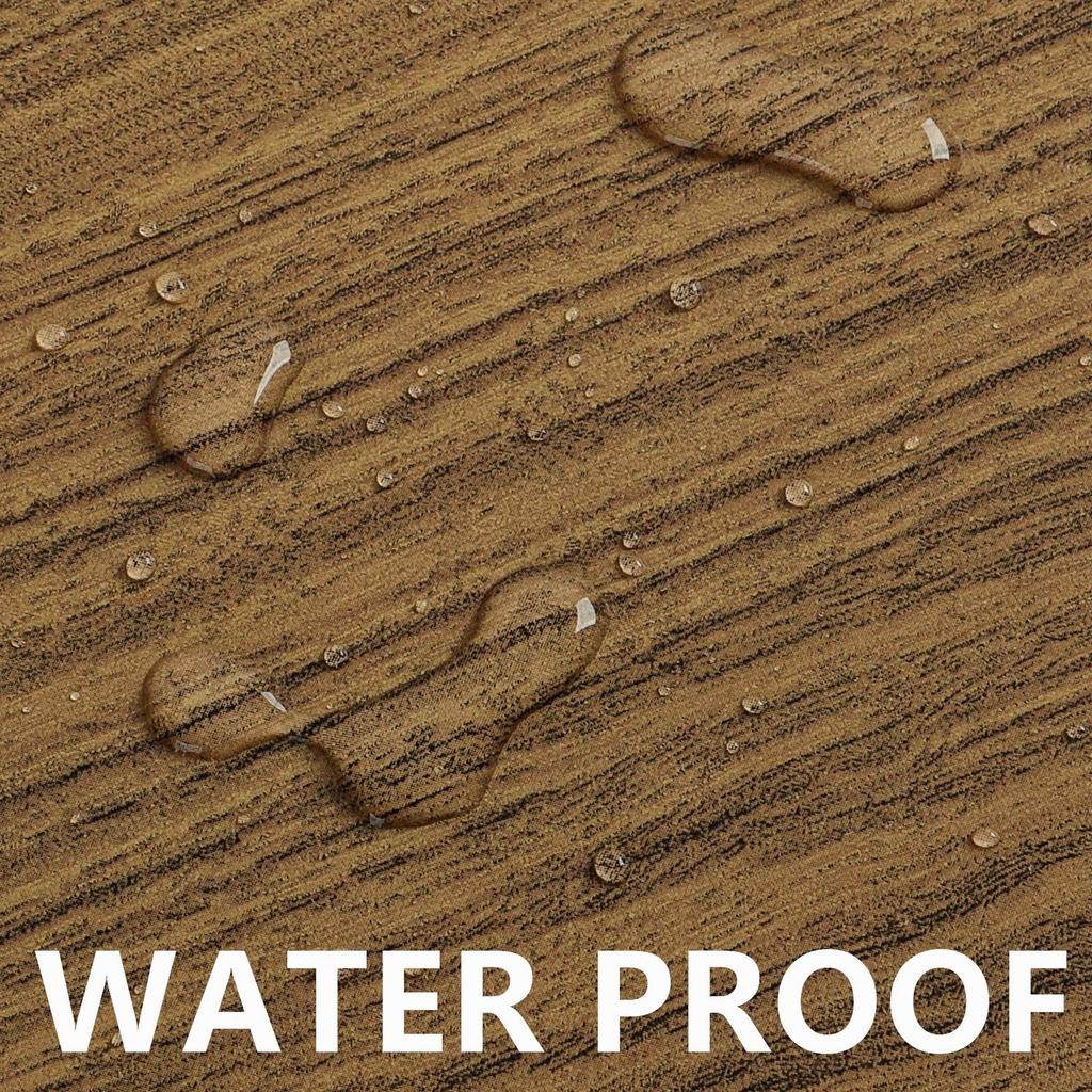 Wood Grain Wallpaper Tile Removable Cutting DIY Wall Decor Sticker, Sticker, Sheet, Decorative, Renovation, (White)