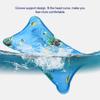 Children Adult Ice Pillow Cooling Cushion Water Pillow for Home Travel (48*30cm Snowflake)