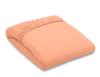 Jersey cotton fitted sheet for a 120x60cm crib - peach