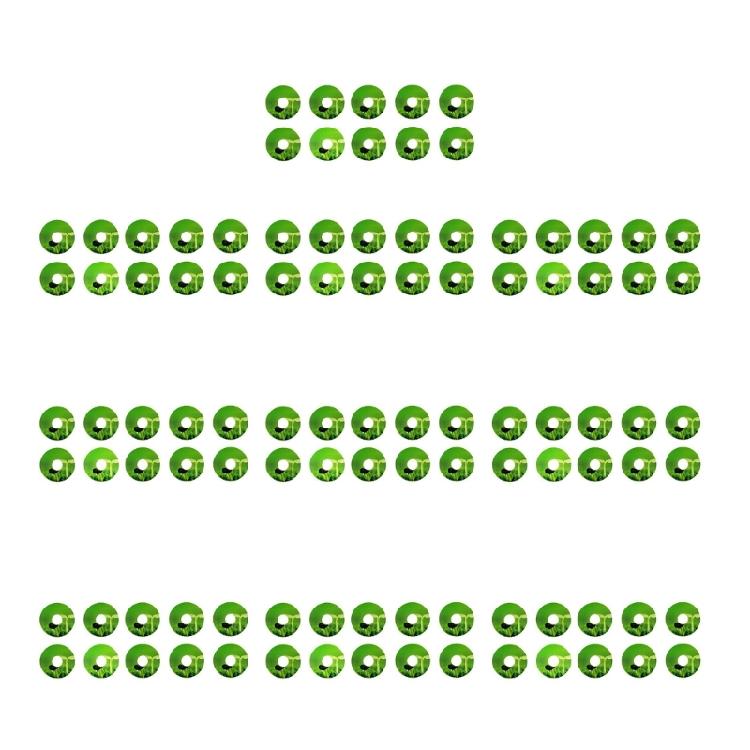 Этикетки для гидропонных растений 1,7-дюймовые круглые этикетки для рассады
