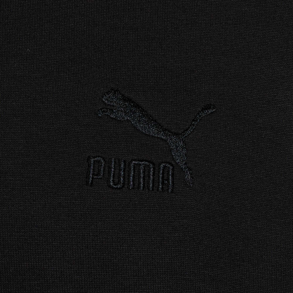 Puma Embroidered Casual Hoodie Unisex Hoodies Black 621827-01