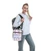 Candy Meal Tote  Compact Lunch Box Adult Outing Print Cooler Bag Casual Moisture-proof Tote Food Bags Great for Daily Activities