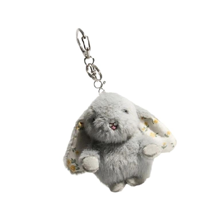 Charm Plüsch Hase Ornament Schlüsselanhänger Entzückende Hasen Dekoration PP Baumwolle Textur Taschenanhänger Geeignet Geburtstagsgeschenk