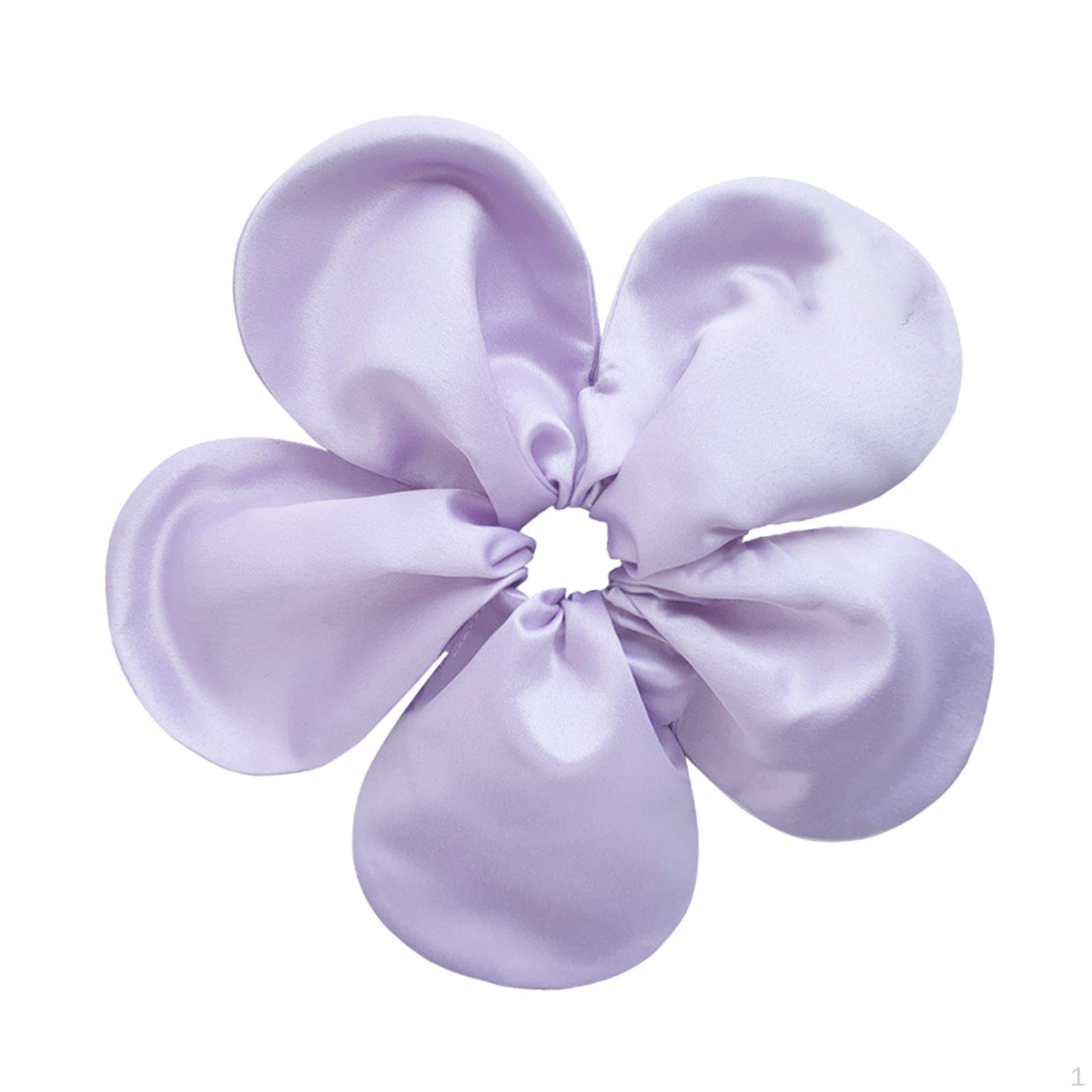 

Эластичные резинки для волос для хвостиков, мягкие повязки для женщин и девочек фиолетовый