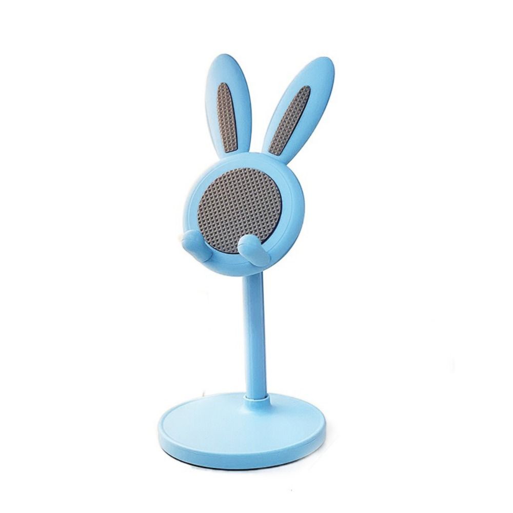 Adjustable Telescopic Lifting Phone Holder Rabbit Desktop Mobile Phone Bracket  Live Broadcast