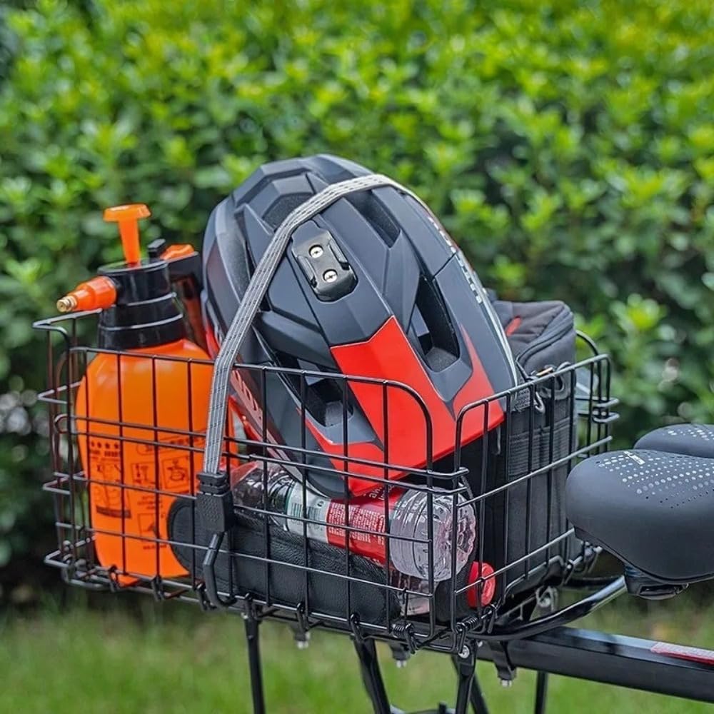 Itisyou Bicycle Basket, Bicycle Rear Basket, Folding Basket, Bicycle Rear Basket, Bicycle Basket (Basket), Easy To Install