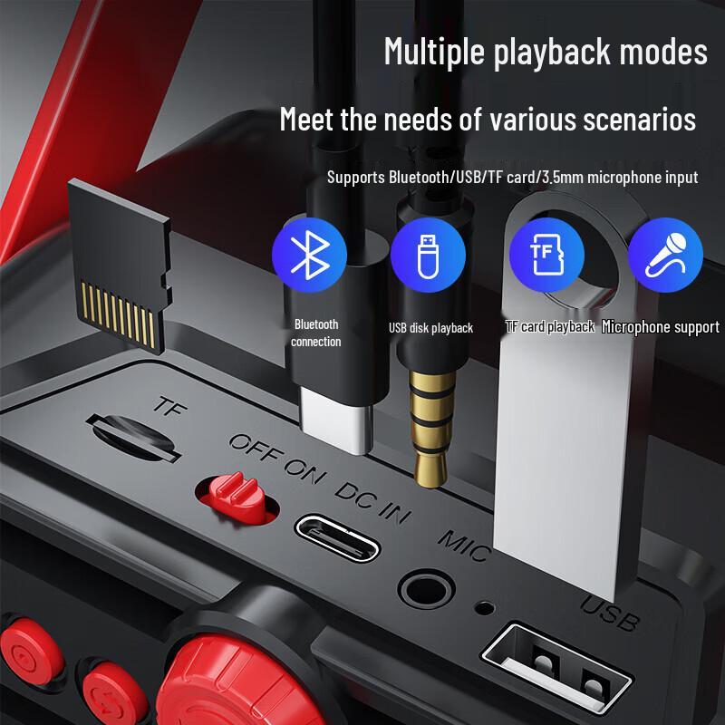 Newman K508 Portable Bluetooth Speaker CN plug (adapter included)