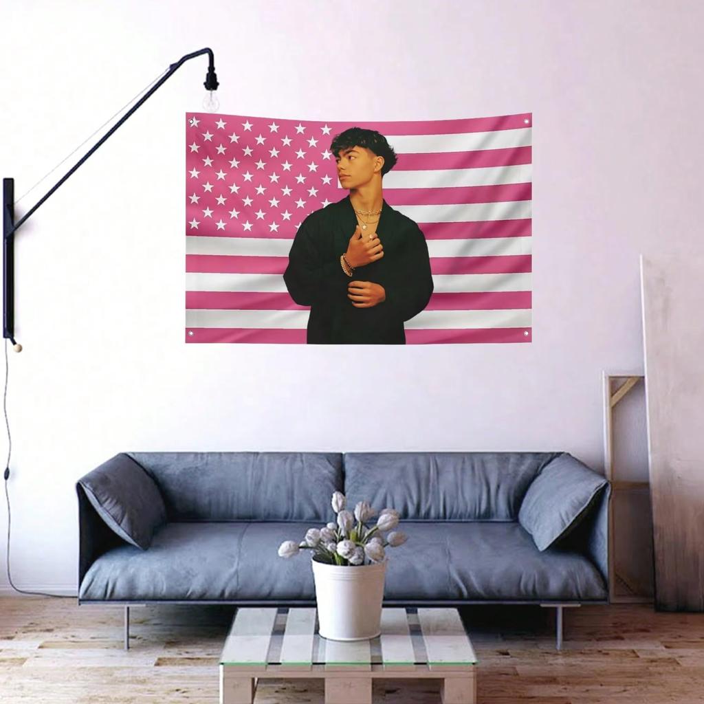 Malachi Flag Tapestry Fun Poster Style Room Decor Perfect Gift Merch for Barton Fans