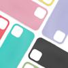 Candy Color Shockproof Clear Liquid Silicone Phone Case Cover for iPhone 11 12 13 14 15 16 17 Pro Max Plus
