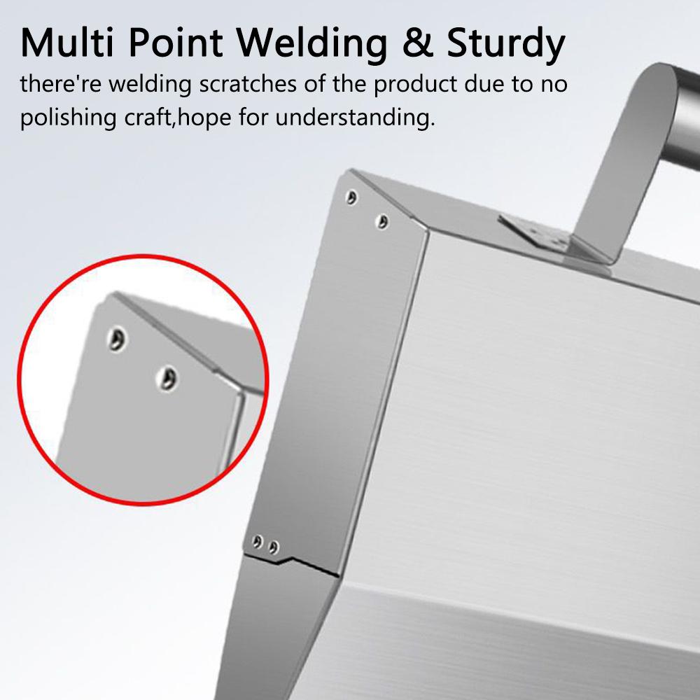 Wall Plastering Tools Fast Plastering Dual Handle Stainless Steel Drywall Spatula Plaster Trowel Cement Mortar Putty Plaster Scraper