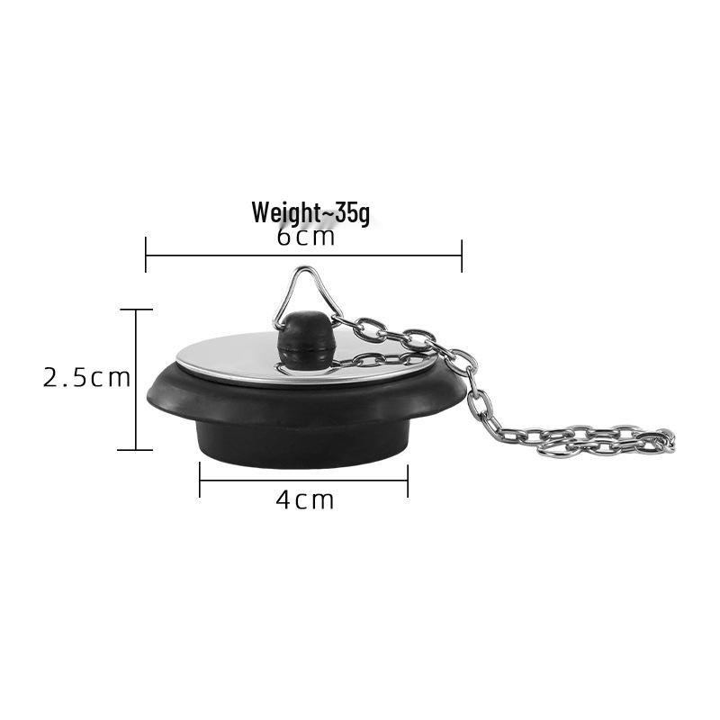

Силиконовая пробка для слива ванны и раковины