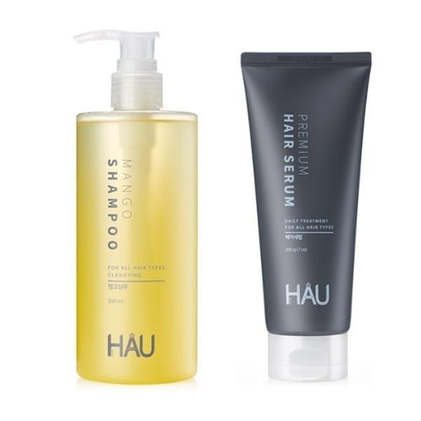 HAU Mango Hair Loss Care Shampoo 350ml + Hair Nourishing Serum 200g_18565389_634666