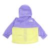 The North Face Baby Compact UV Optic Size 80 Jacket, Unisex, Water-Repellent, Protection, Lightweight, Violet/Lemon Yellow,