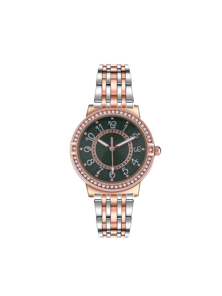 Fashion Light Luxury Room Gold Diamond Casual Women'S Steel Belt Watch