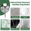 Modern Abs Vacuum Adhesive Hook Durable No Damage Bathroom And Kitchen Storage