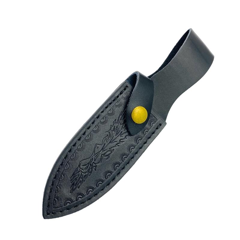 Outdoor Straight Bag Practical Outdoor Fixed Knife Sleeve for Culinaries Need X3UC