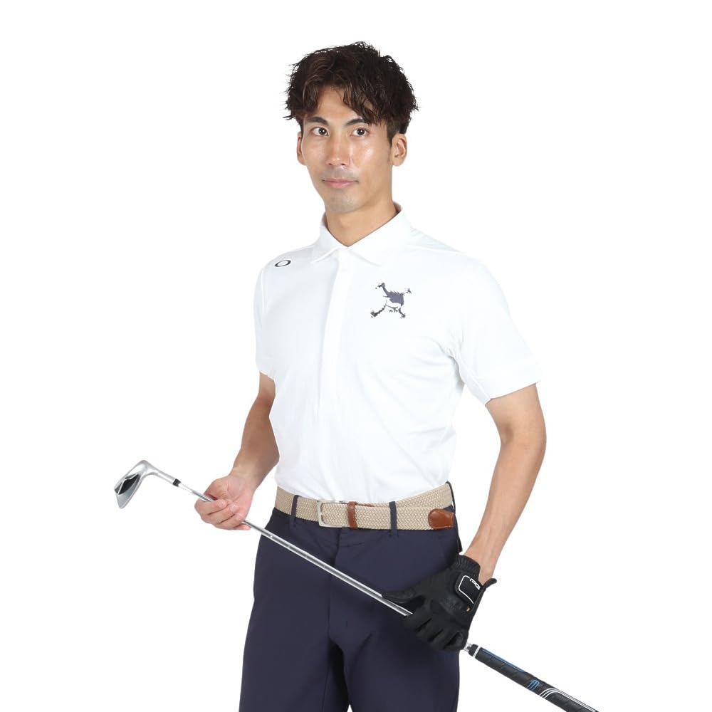 

Oakley Modern Skull Sleek Stripe Shirt Size L Size (100) White, (Japan XL)