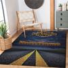 Harley-davidson Motorcycles Customized Name Floor Rug Office Rug Design for Dining Room Bedrooms Playrooms Decorate room Anti-slip Rug
