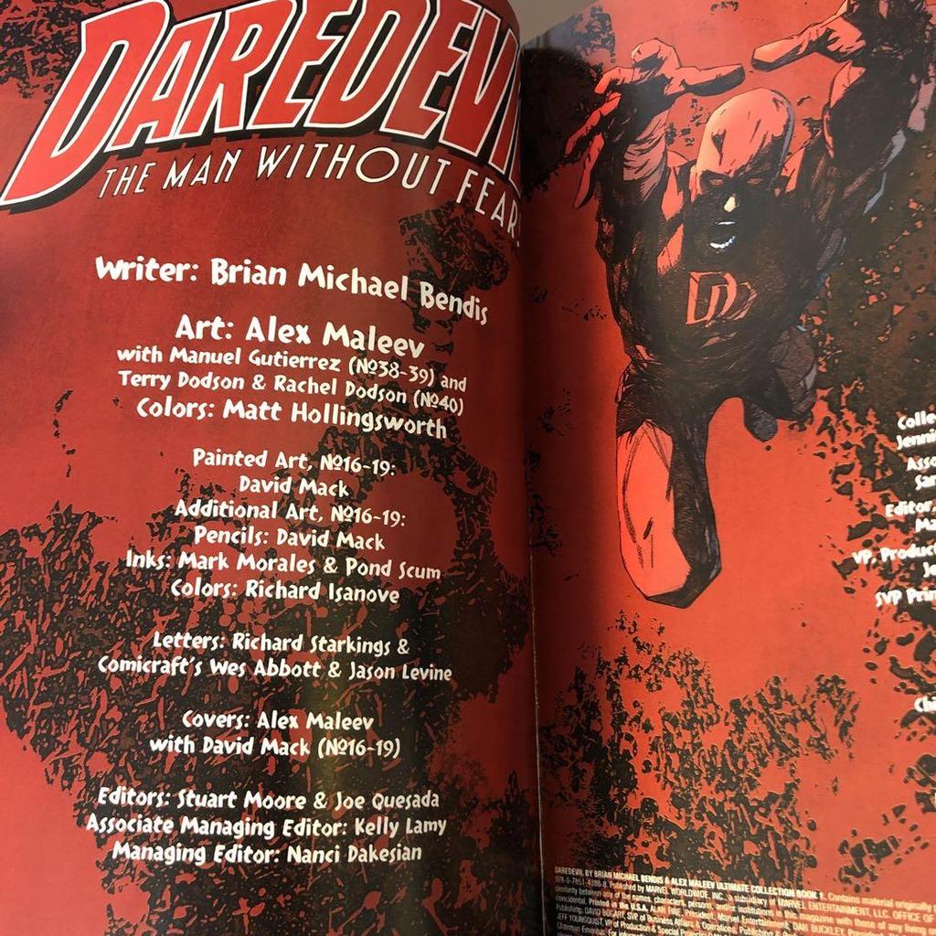 [USED] Daredevil: The Man Without Fear: Bendis