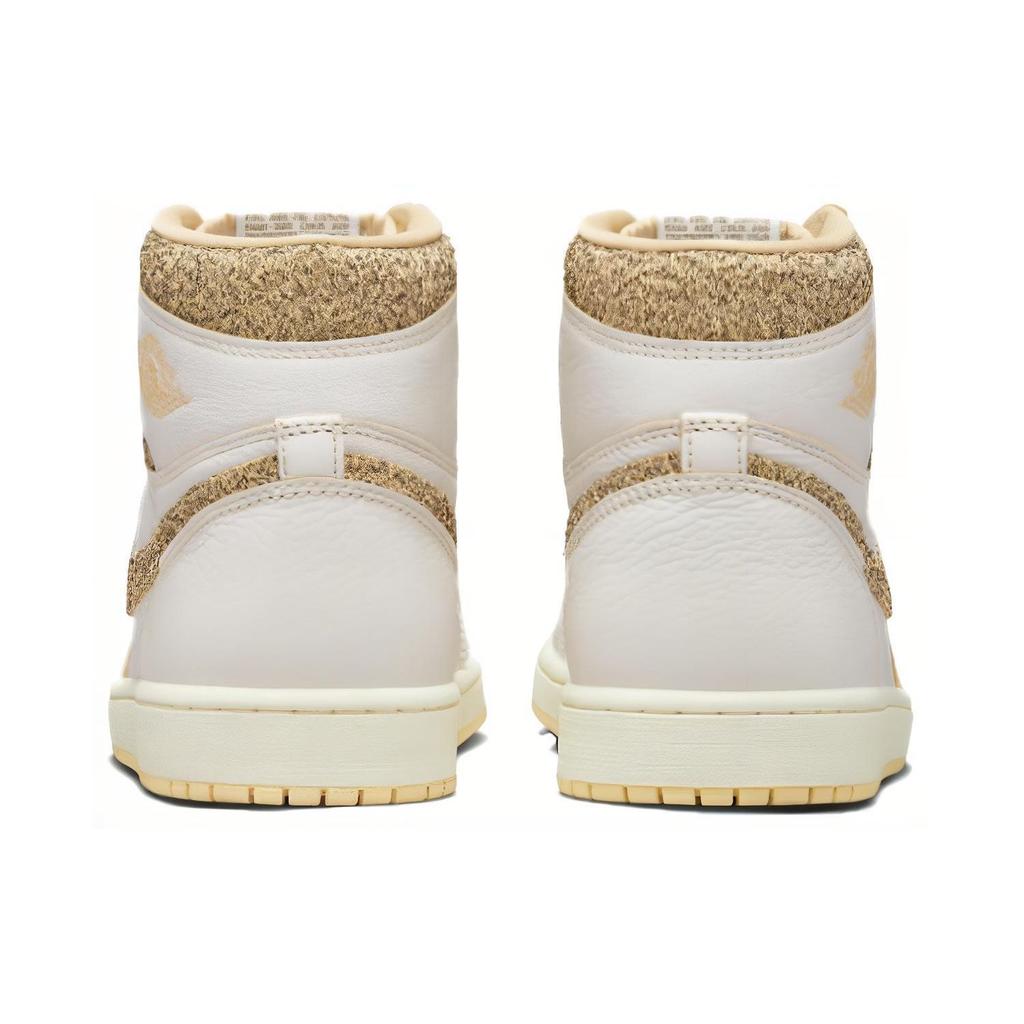 Air Jordan 1 Retro High OG Craft Vibrations of Naija Men Sneakers White Sail Pale-Vanilla FD8631-100