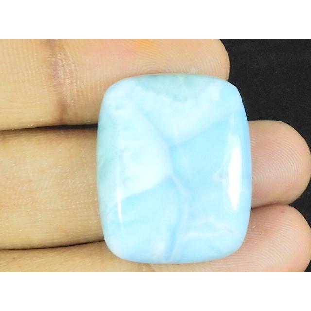 19X24X07MM Natural Blue Larimar Octagon Shape Cabochon Loose Gemstone 41Cts. LR-38
