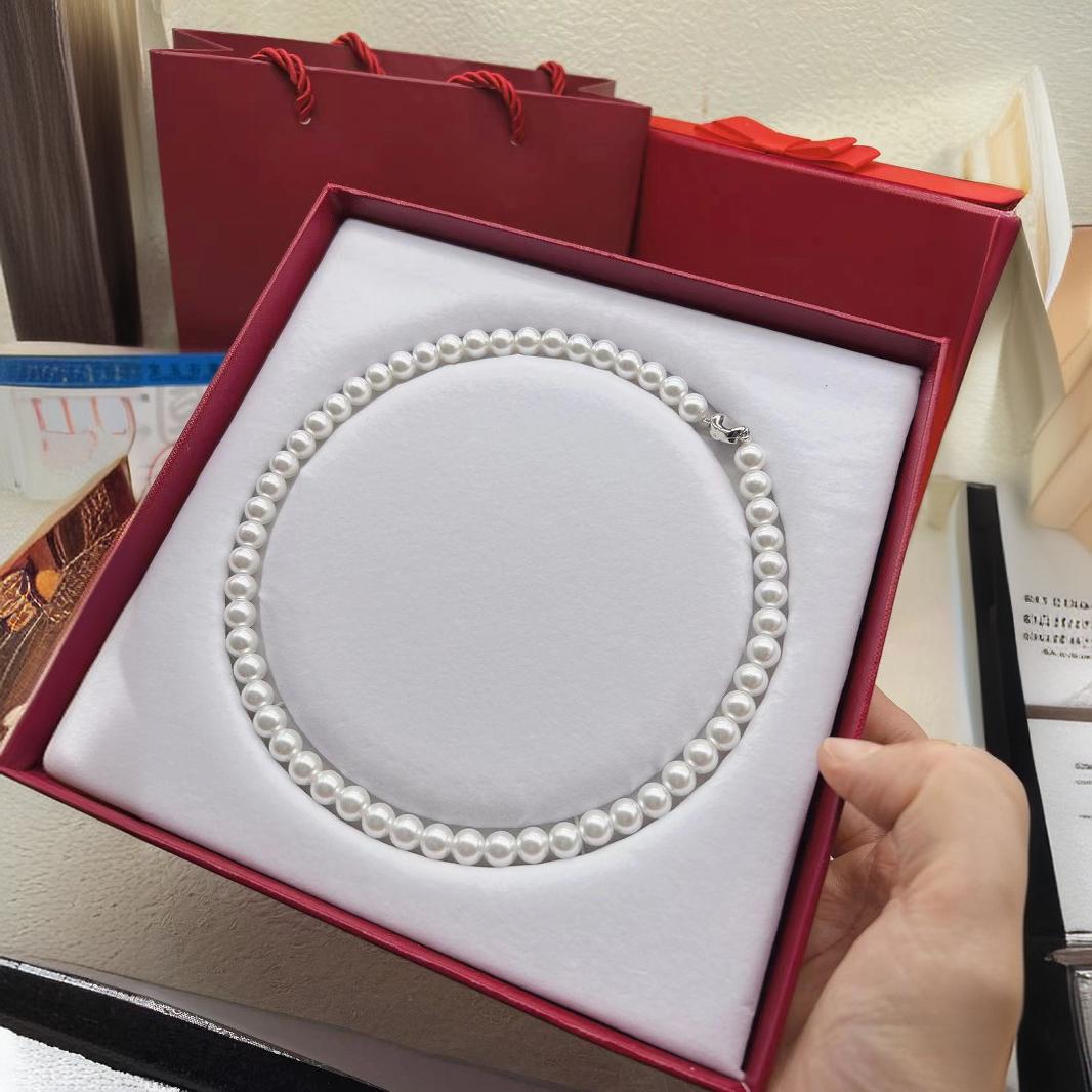 

High-Luster Pearl Necklace & Bracelet Gift Set for Mother s Day Necklace Only (No Gift Box)