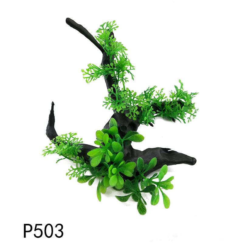 Plastic Water Decoration Plant Aquarium Plants Fish Simulation Aquatic Tank Landscape Fake Aquatic Micro Landscape Decoration