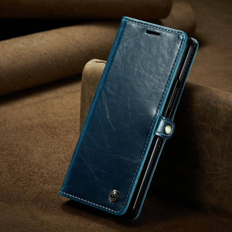 CaseMe for Samsung Z Fold 5 4 Case Luxury Leather Wallet Phone Case Detachable 2 In 1 Phone Cover with Multi Card Slot Case