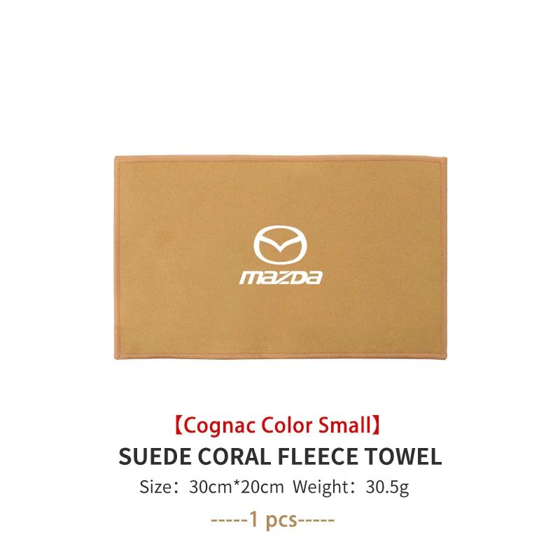 2025 Asciugamano Caldo per Pulizia Auto Assorbente Spesso Morbido Panno per Lavaggio per Mazda 6 3 CX5 5 2 323 CX7 Demio Atenza Axela MX30
