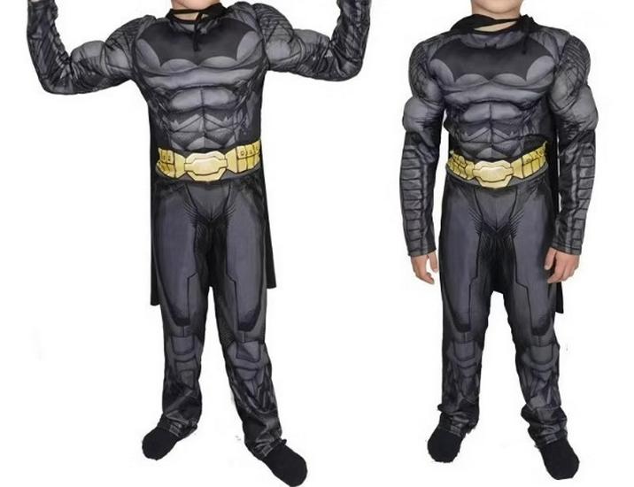 Children's Halloween Cosplay Costumes: Thor, Spider-Man, Venom, King Kong, Hulk.