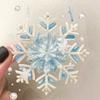 10/30/50pcs Transparent Winter Theme Stickers Funny Cartoon Sticker Decoration Skateboard Phone Diary Watercolor Graffiti Decals
