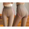 80/200/300G Thicken Thermal Tights Leggings Women Winter Thermo Stockings High Waist Elastic Slim Sexy Translucent Pantyhose High Quality