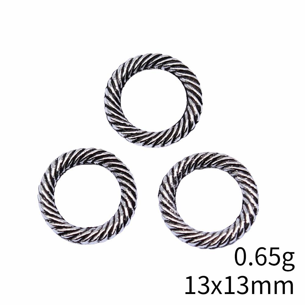 Wedding Anniversary Charms For Italian Bracelet Geometric Hollow Charms Pendant Women's Clothing Pendant Accessories