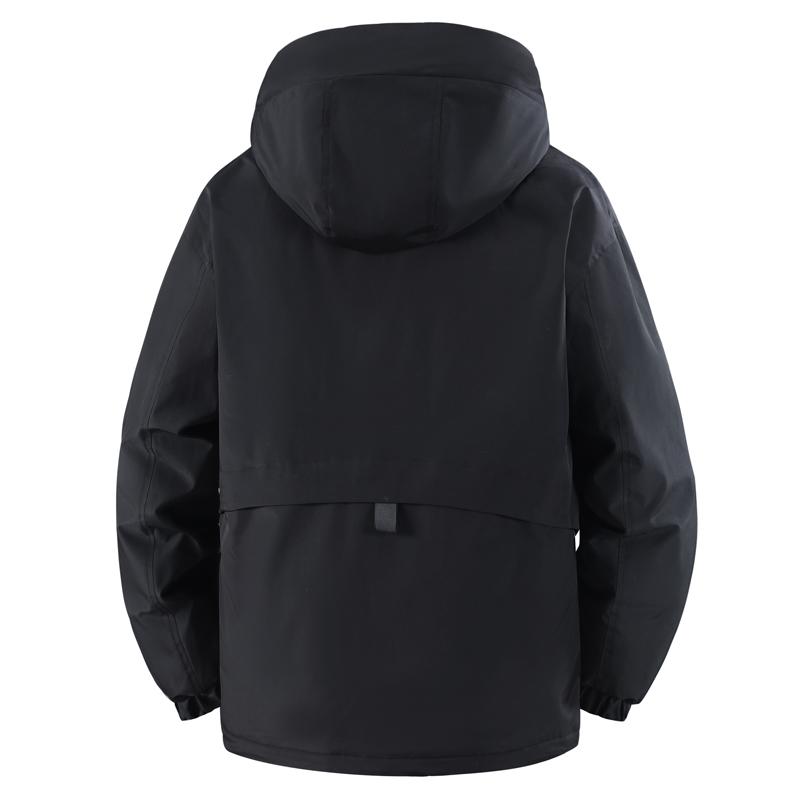 Plus Size 5XL-12XL Fashion Winter Men's Jackets Hooded Waterproof Casual Loose Thick Warm Oversize Outerwears Men Coat