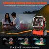 Camping Fan 20000mAh Battery Powered Fan Rechargeable 4 Speeds with LED Lantern - Hanging Portable Outdoor Cold Fan Tent Fans