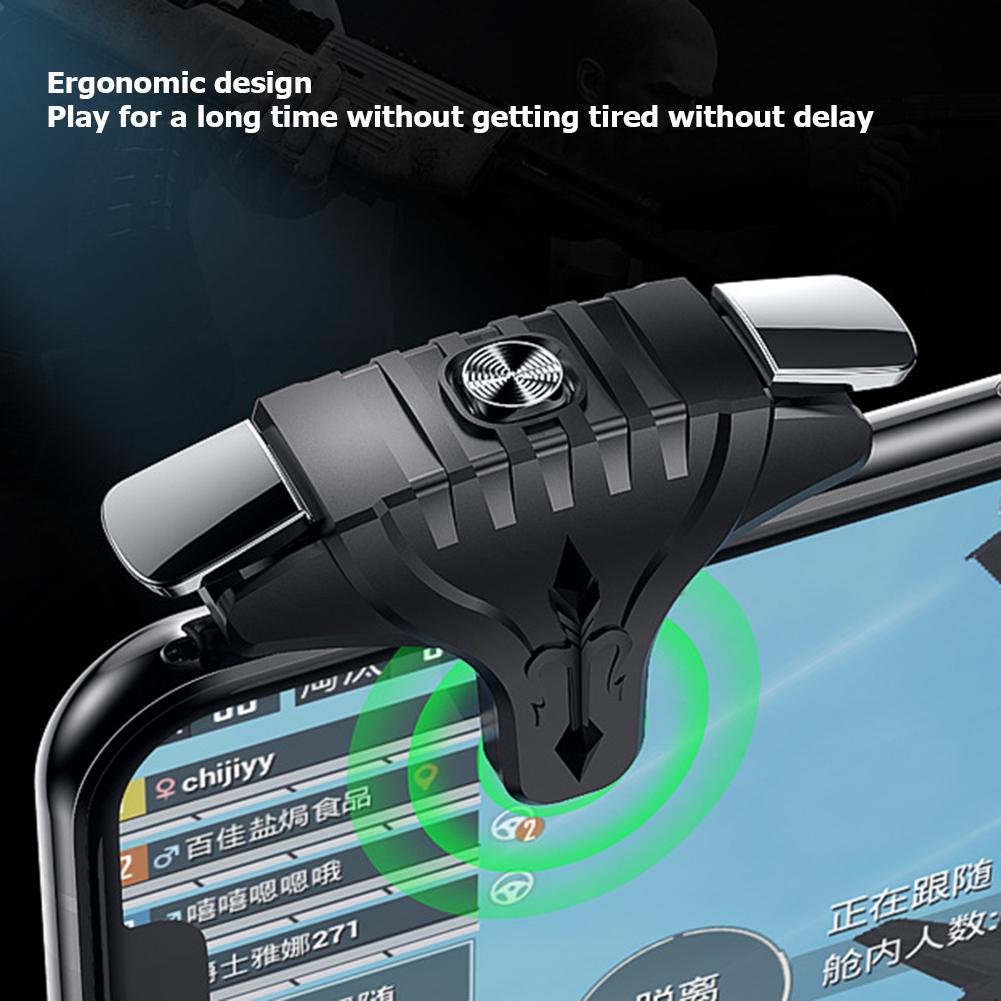 F01 1 Pair Plastic PUBG Mobile Trigger Phone Gamepad Controller Gaming Shooter