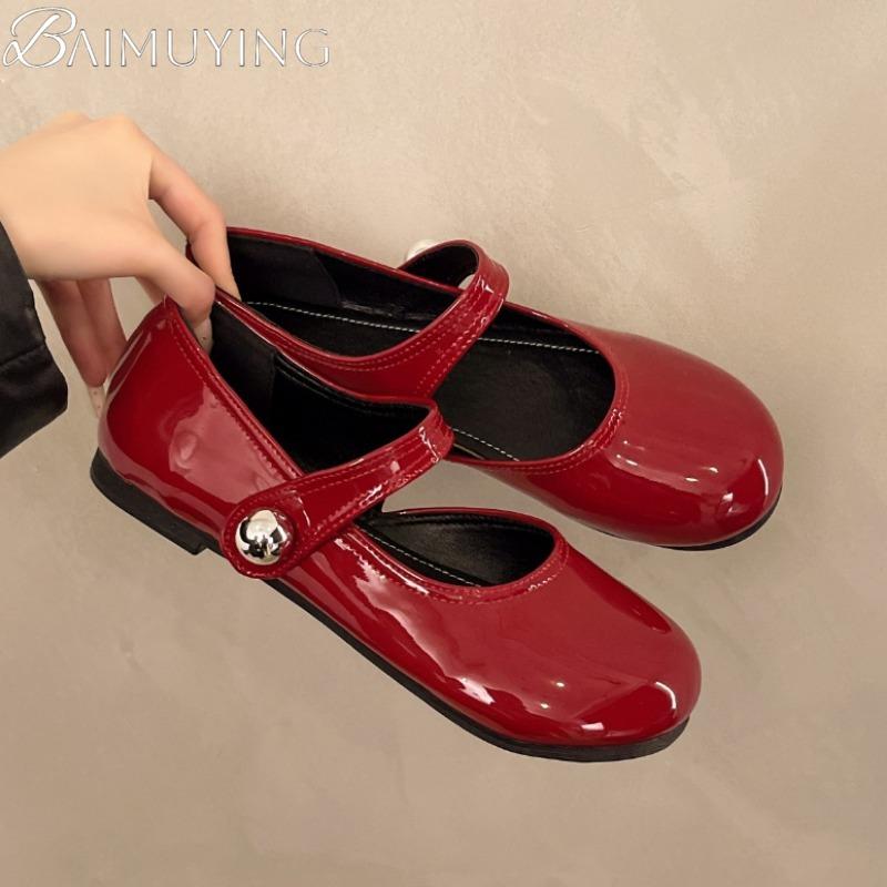 Women Marie Janes Shoes Woman Loafers Flat Sandals Summer 2025 Trend Soft Sole Casual Shoes Elegant Dress Comfort Zapatillas