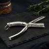 Easy Clean Meat Tool Rib Membrane Removal Tool, Stainless Steel BBQ Skinner with Ergonomic Professional Cooking Accessory Handle, Preparation, Modern