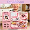Childrens Cooking Toy Kitchen Set With Light Sound Effects For Imaginative Play And Parentchild Interaction