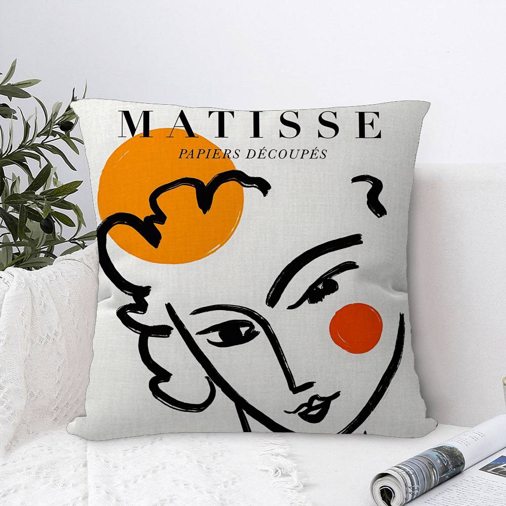 Abstract Vintage Minimalist Face Body Pillow Cushion Cover Pillowcase Living Room Sofa Home Decor Customized