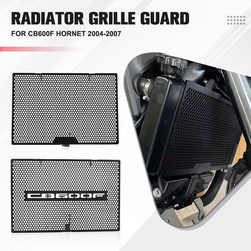 FOR HONDA CB600F Hornet 2004-2007 CBF 600 Motorcycle Radiator Guard Grille Cover Protector CBF600 2008-2013 2012 2011 2010 2009