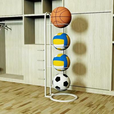 Indoor Children Basketball Storage Rack Put Ball Football Storage Basket Placed Rack Kindergarten Volleyball Stand Holder Space