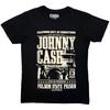 Johnny Cash Carbon TShirt Prison Poster Black OFFICIAL NEW
